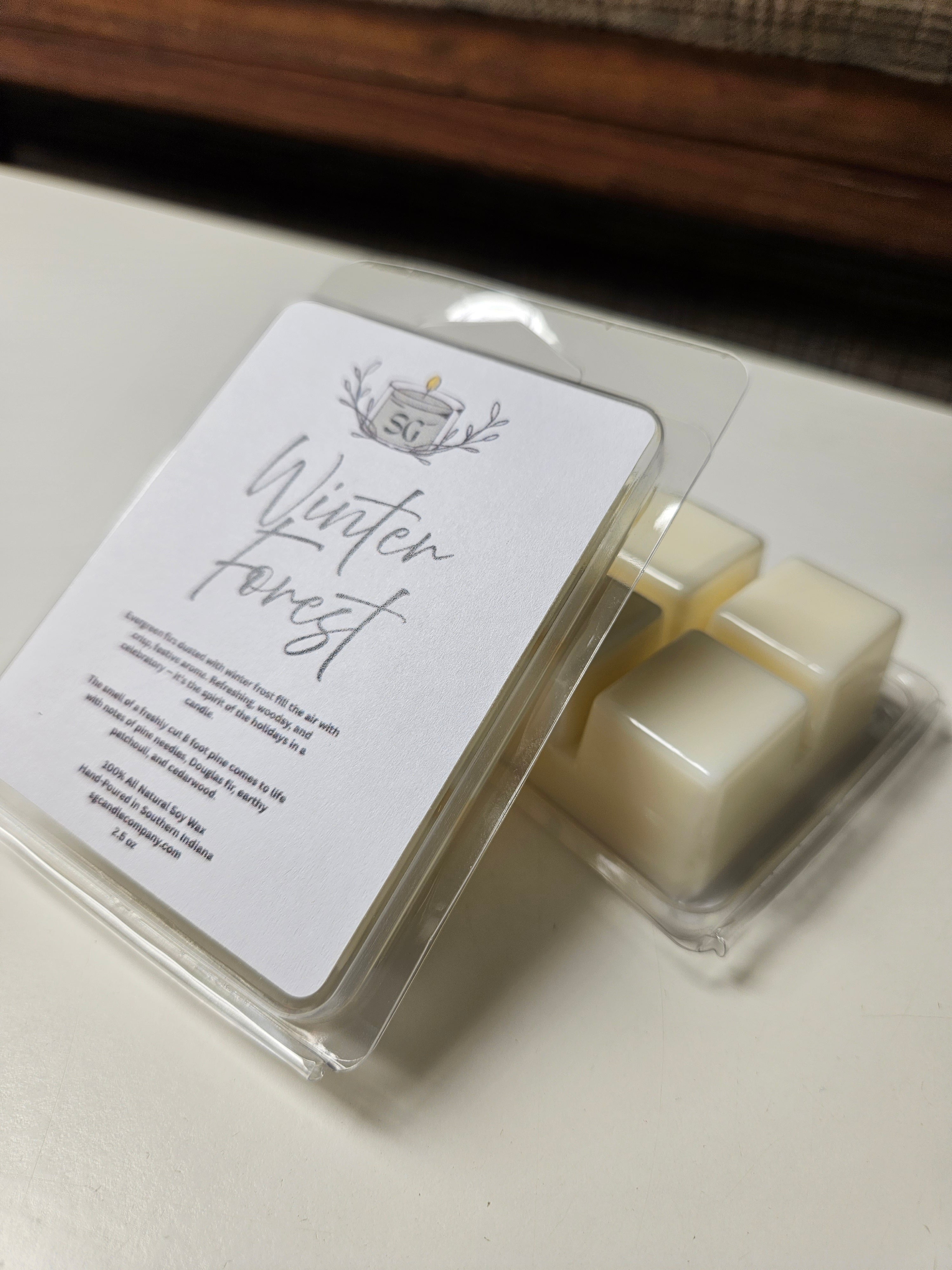 Winter Forest 2.5 oz Wax Melts - 6 cubes