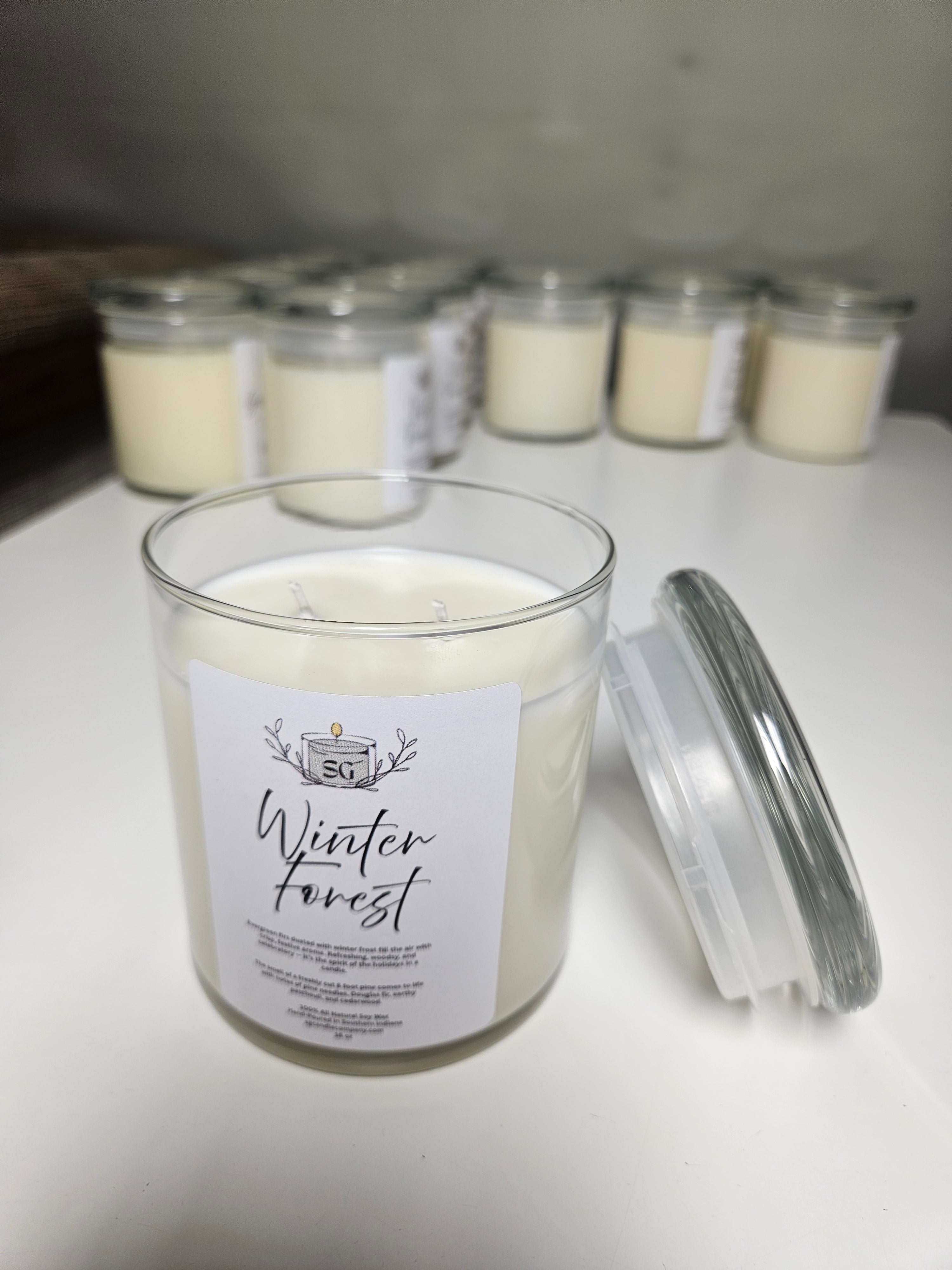 Winter Forest 16 oz Soy Candle