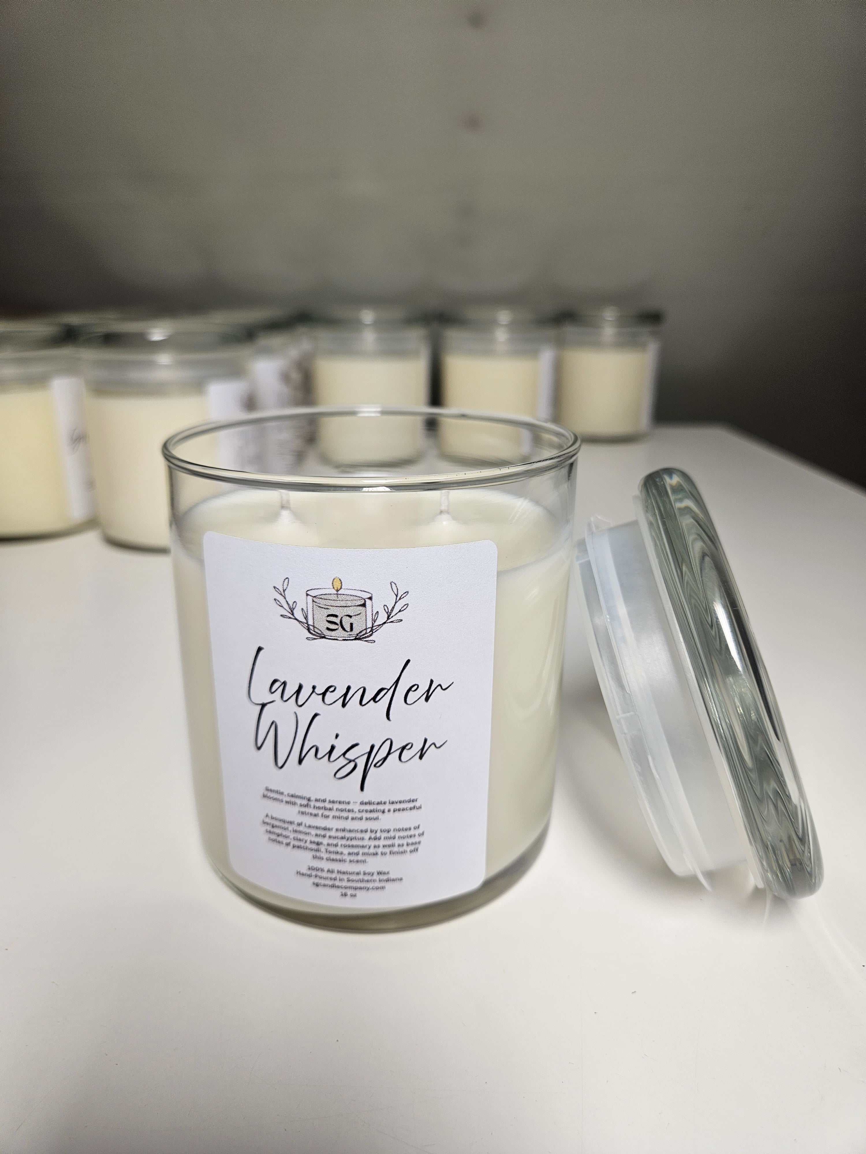 Lavender Whisper 16 oz Soy Candle