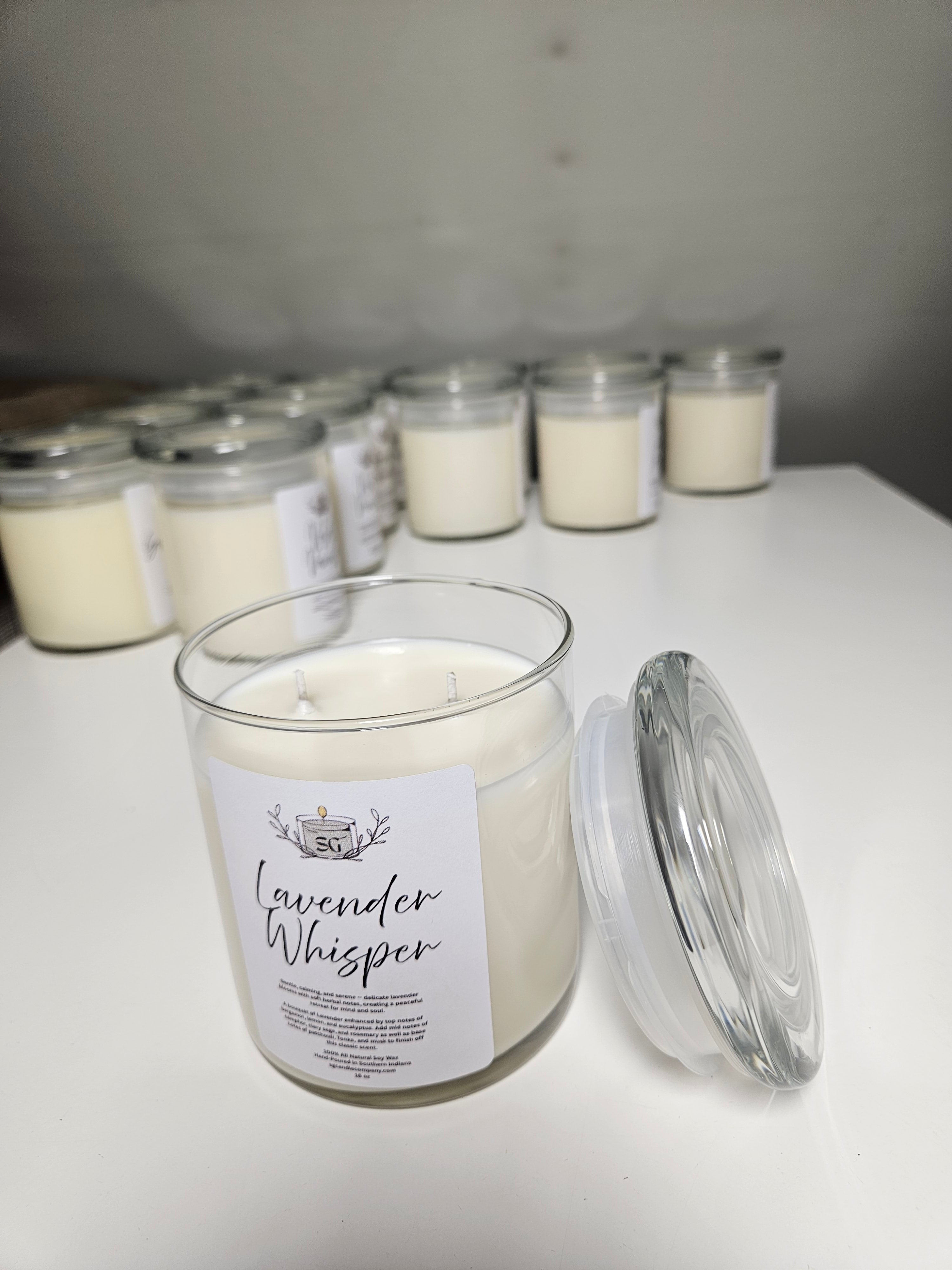 Lavender Whisper 16 oz Soy Candle