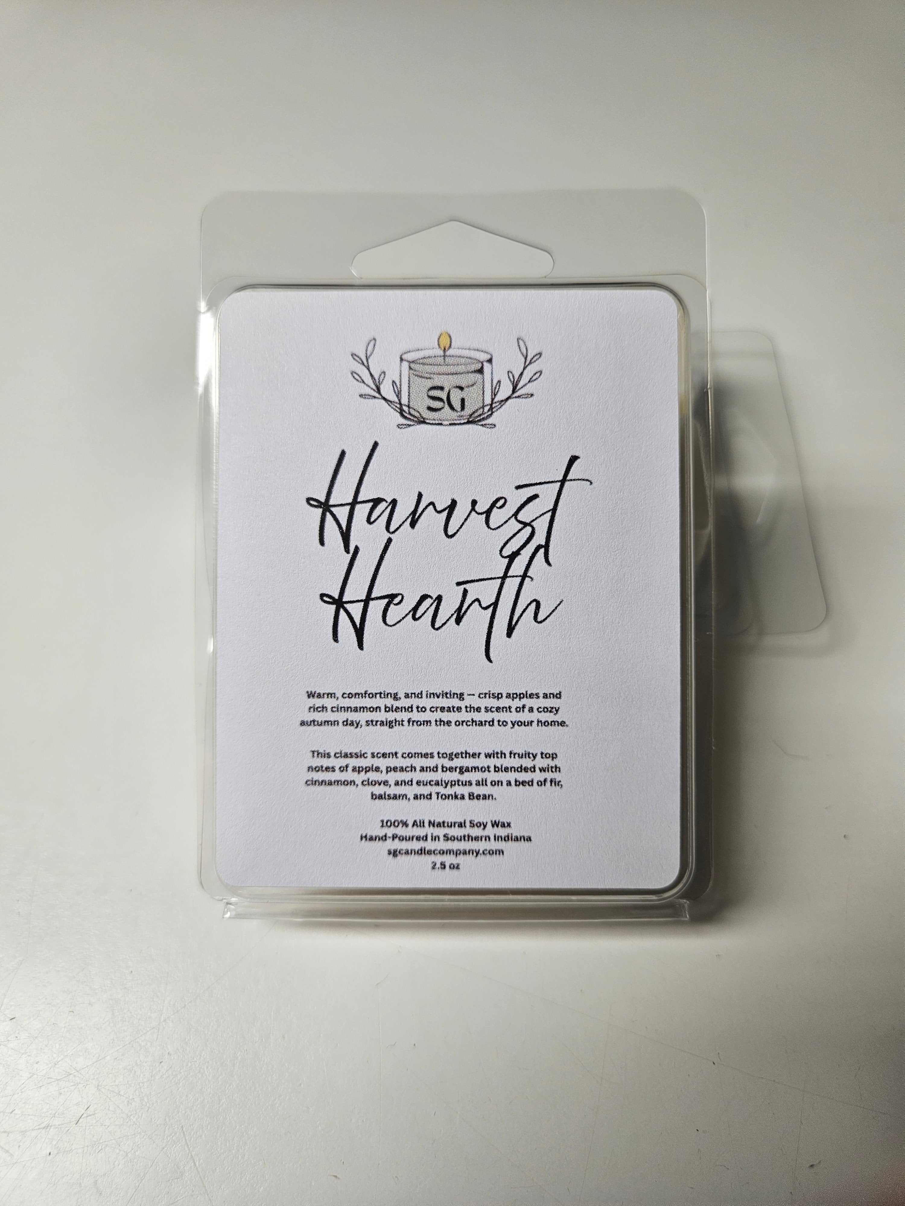 Harvest Hearth 2.5 oz Wax Melts - 6 cubes