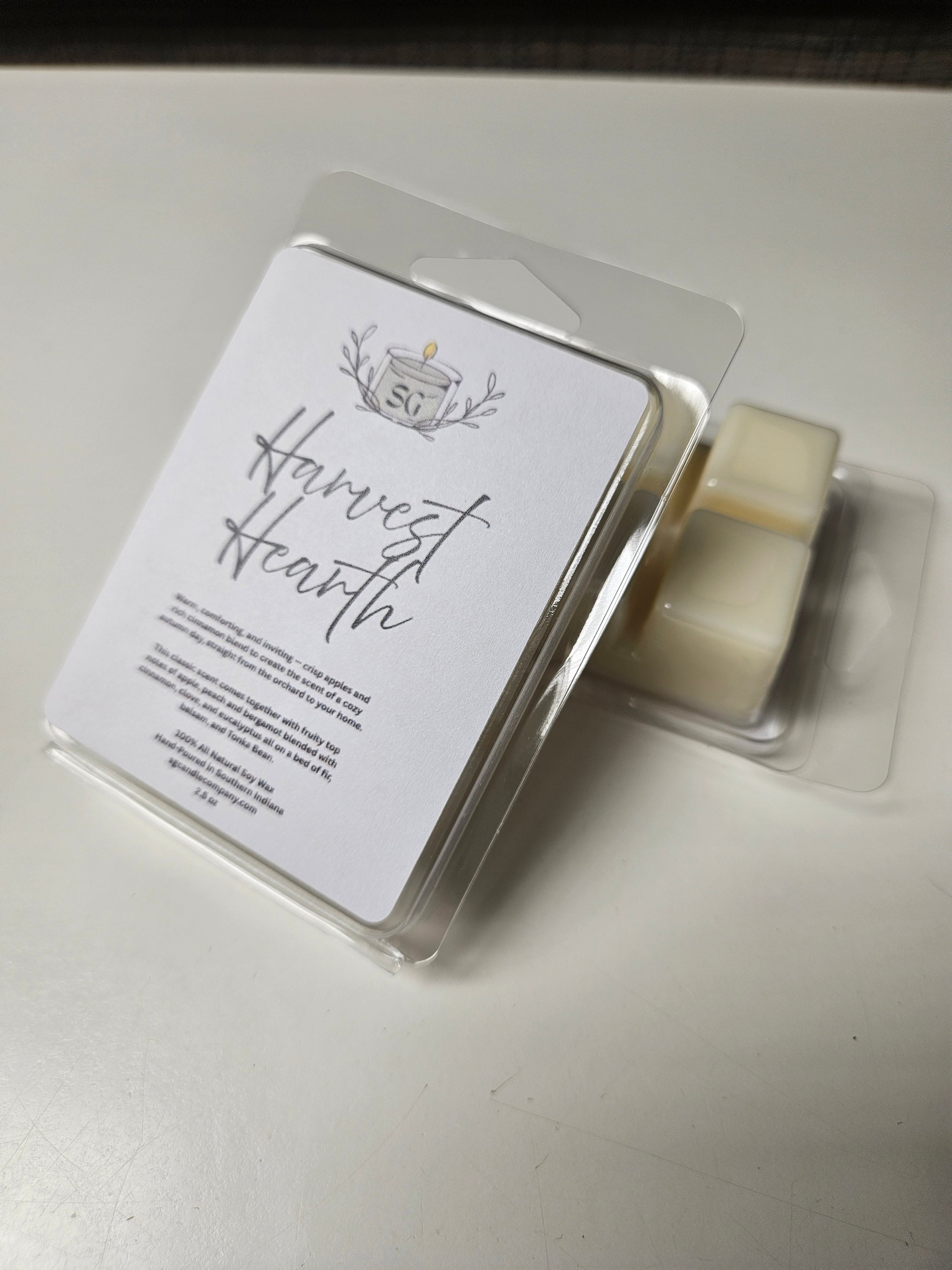 Harvest Hearth 2.5 oz Wax Melts - 6 cubes